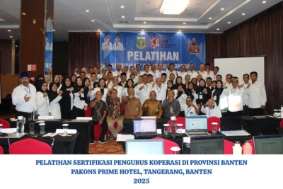 Pengurus Koperasi Piasyu mengikuti Pelatihan dan Sertifikasi Pengurus Koperasi